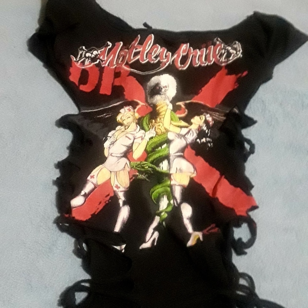 Motley Crue Dr. F eel Good tour customized ladies